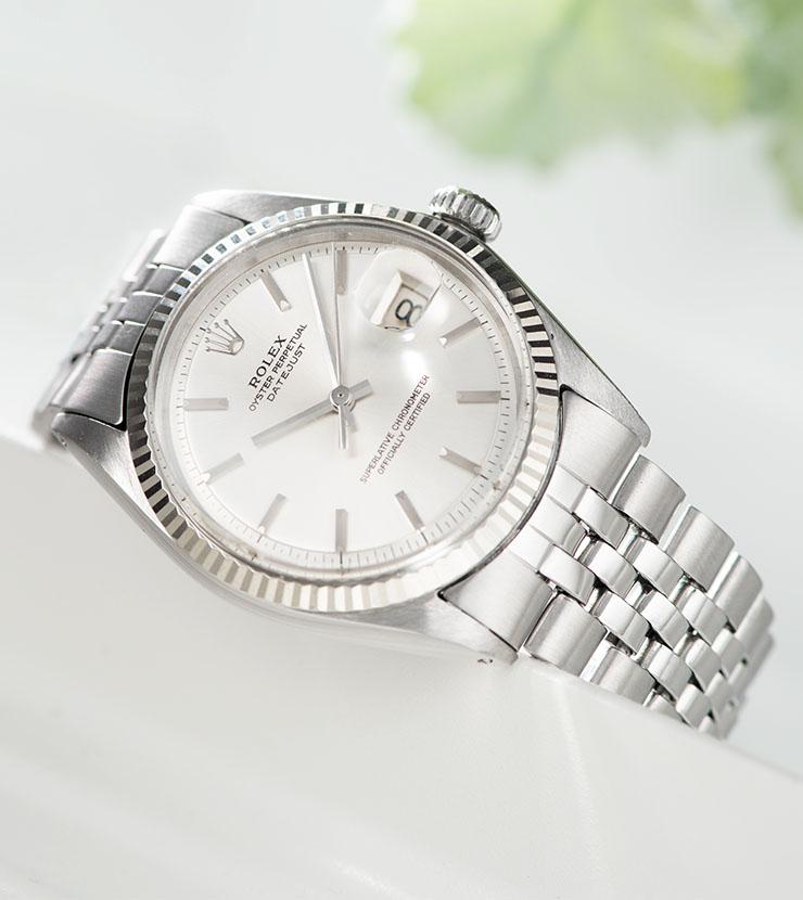 Rolex Datejust Reference 1601 Silver Dial