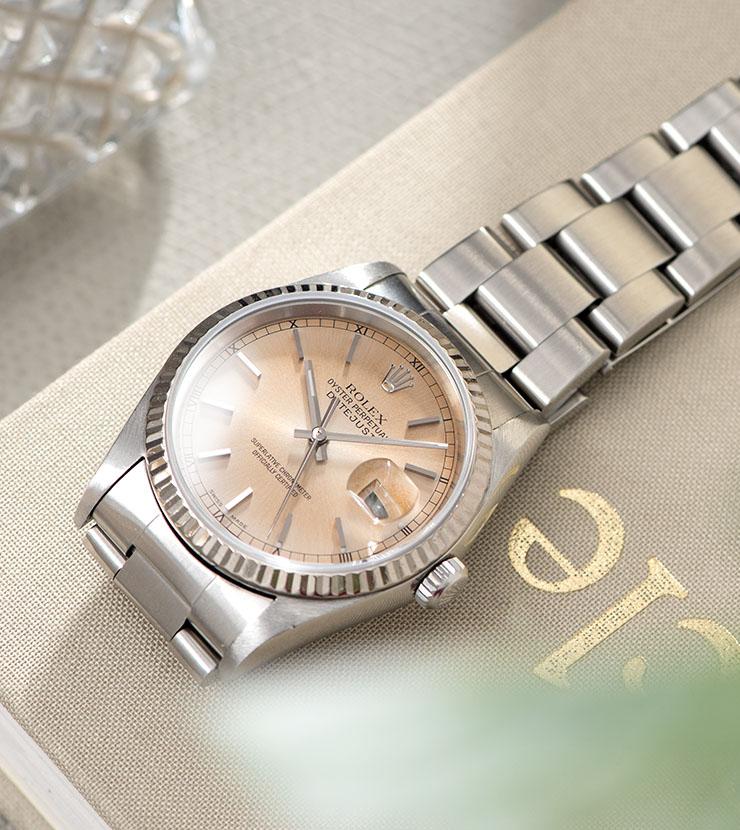 Rolex Datejust Tropical Patina Dial Reference 16234