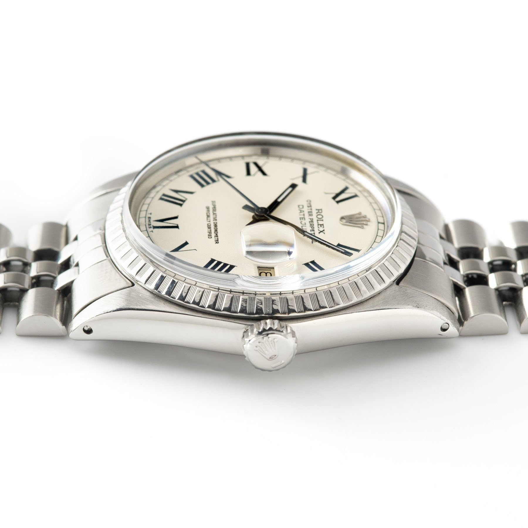 Rolex Datejust Reference 1603 Cream Buckley Dial