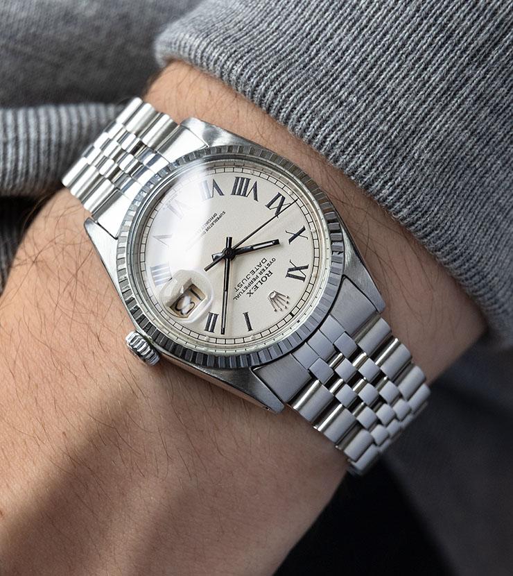 Rolex Datejust Reference 1603 Cream Buckley Dial