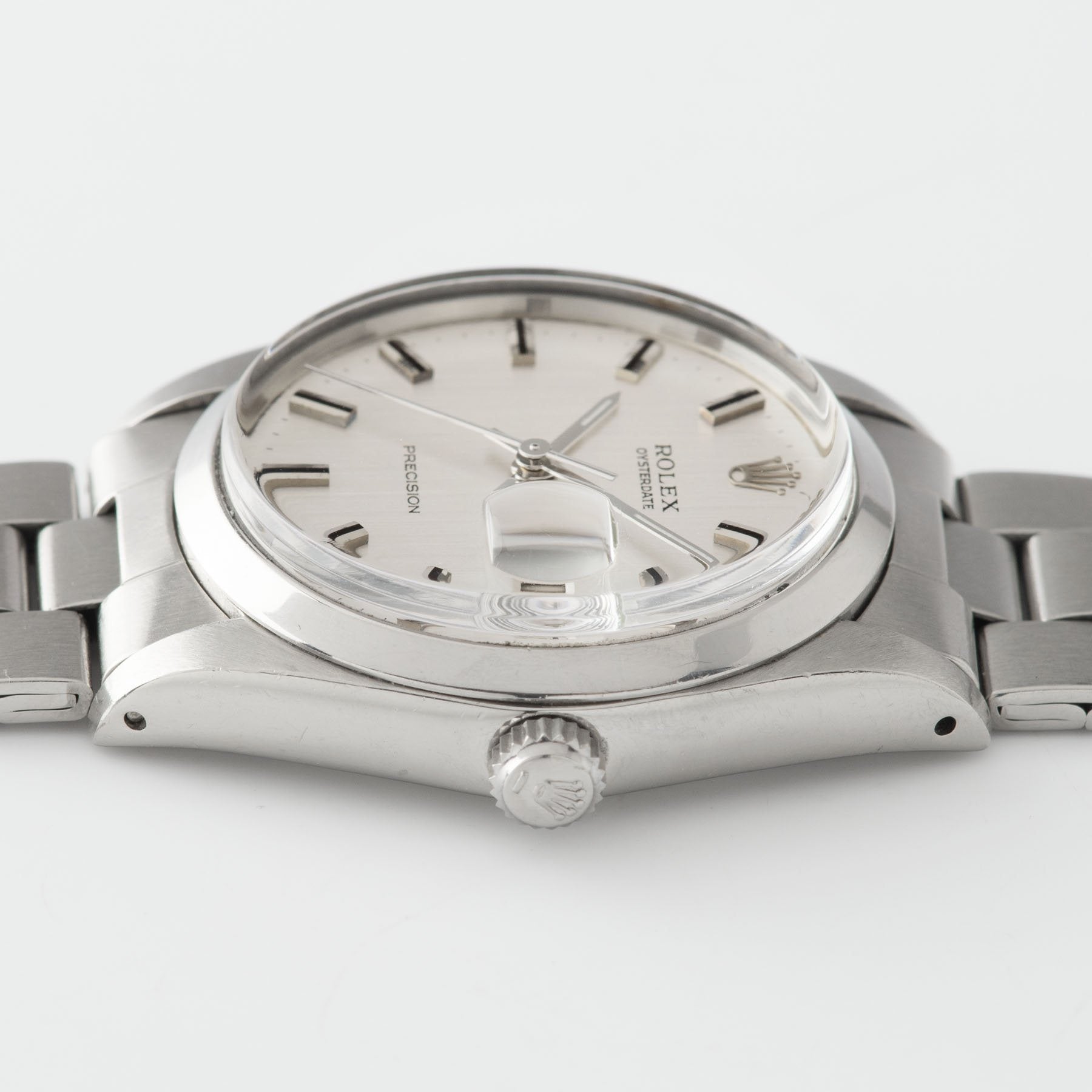 Rolex Oysterdate 6694 Silver Dial