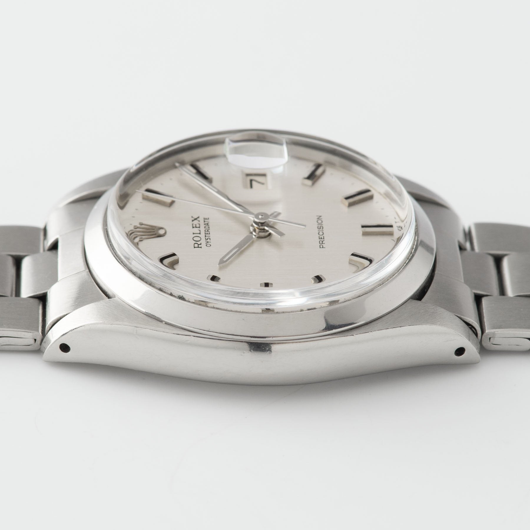 Rolex Oysterdate 6694 Silver Dial