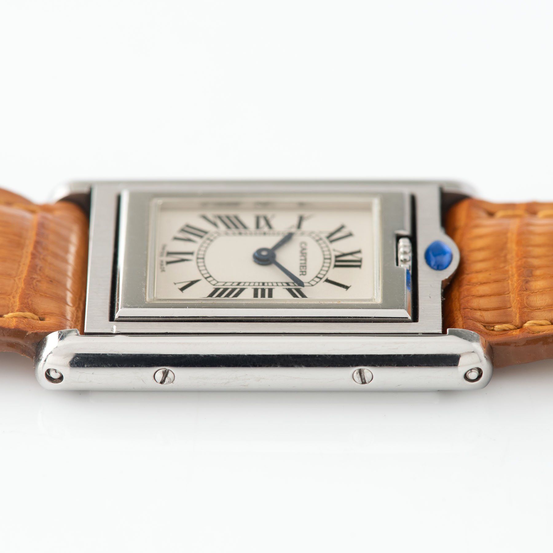 Cartier Tank Basculante Steel 2386