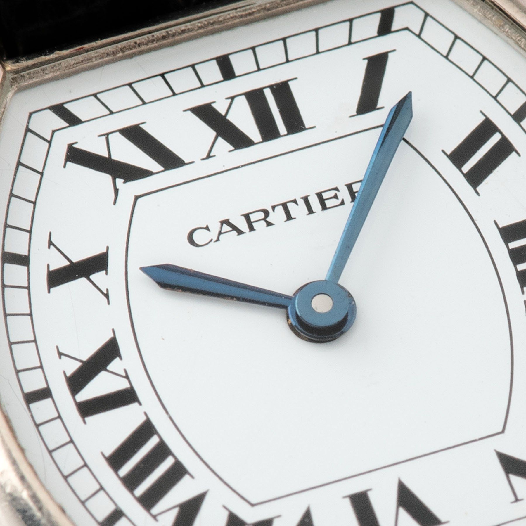 Cartier Tortue White Gold Ladies Watch