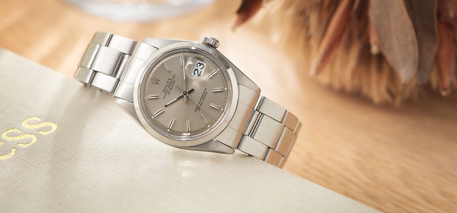 Rolex Datejust Taupe Dial Reference 1600