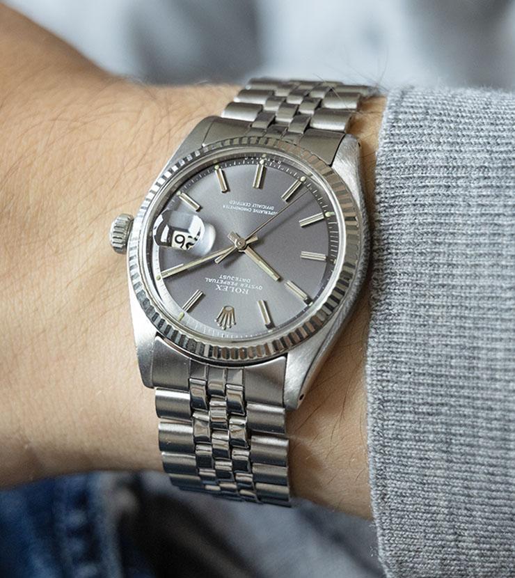 Rolex Datejust 1601 Grey Sigma Dial