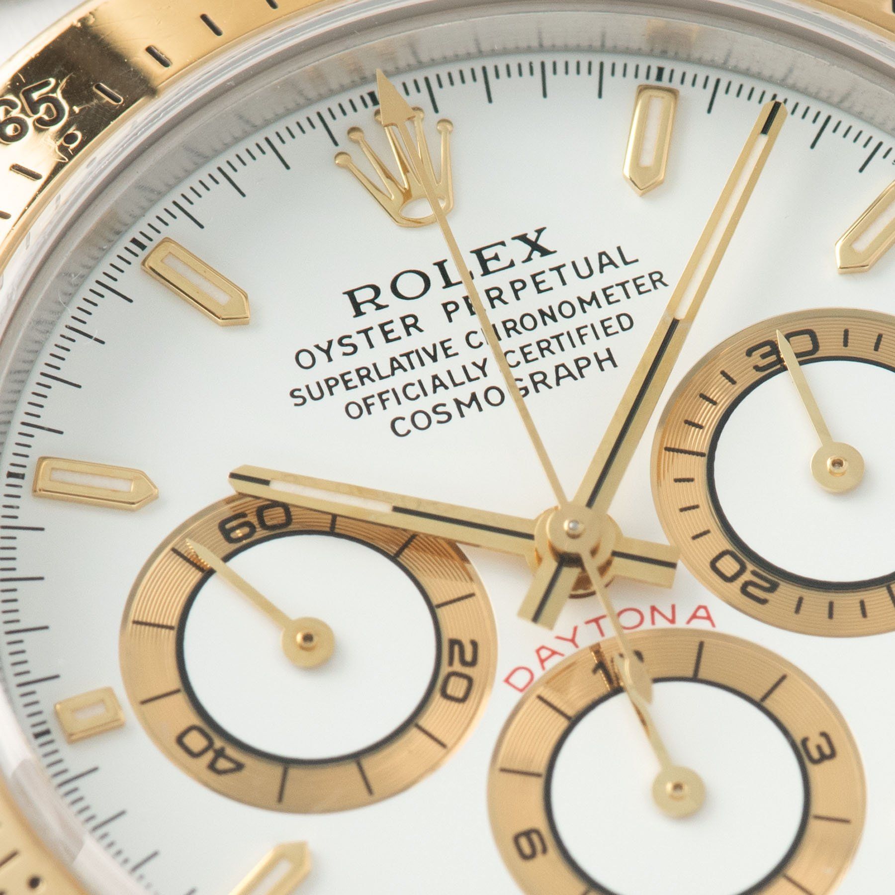 Rolex Daytona 16523 White Dial with Box and Papers