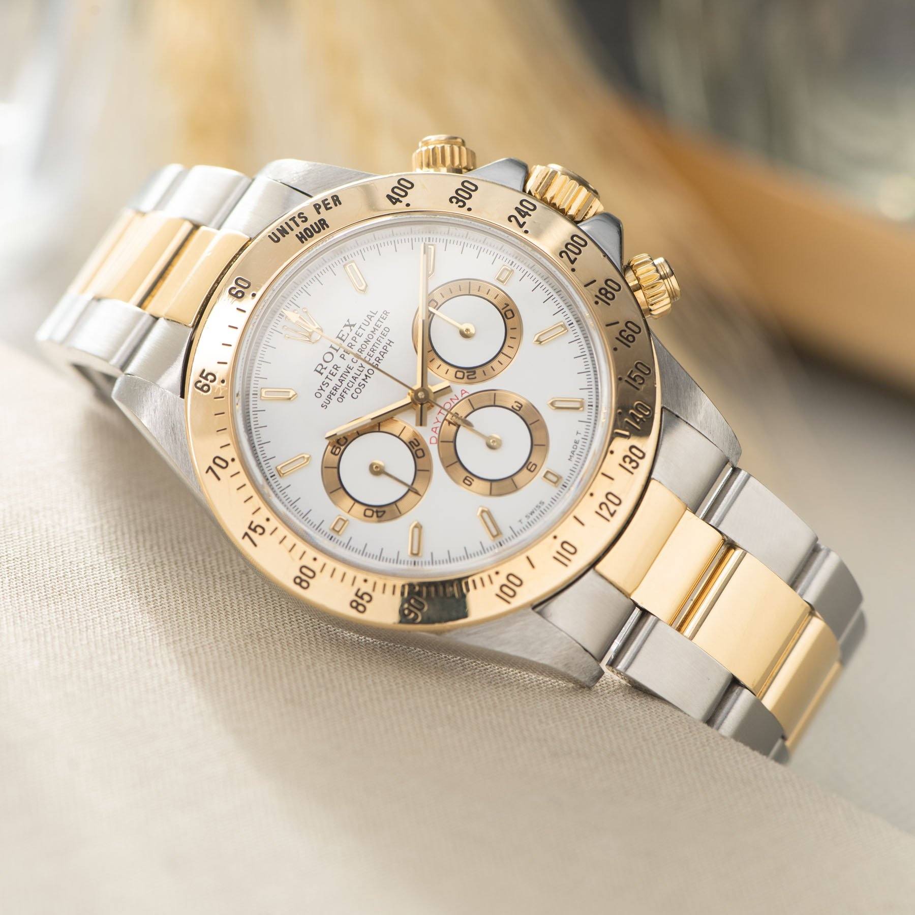 Rolex Daytona 16523 White Dial with Box and Papers