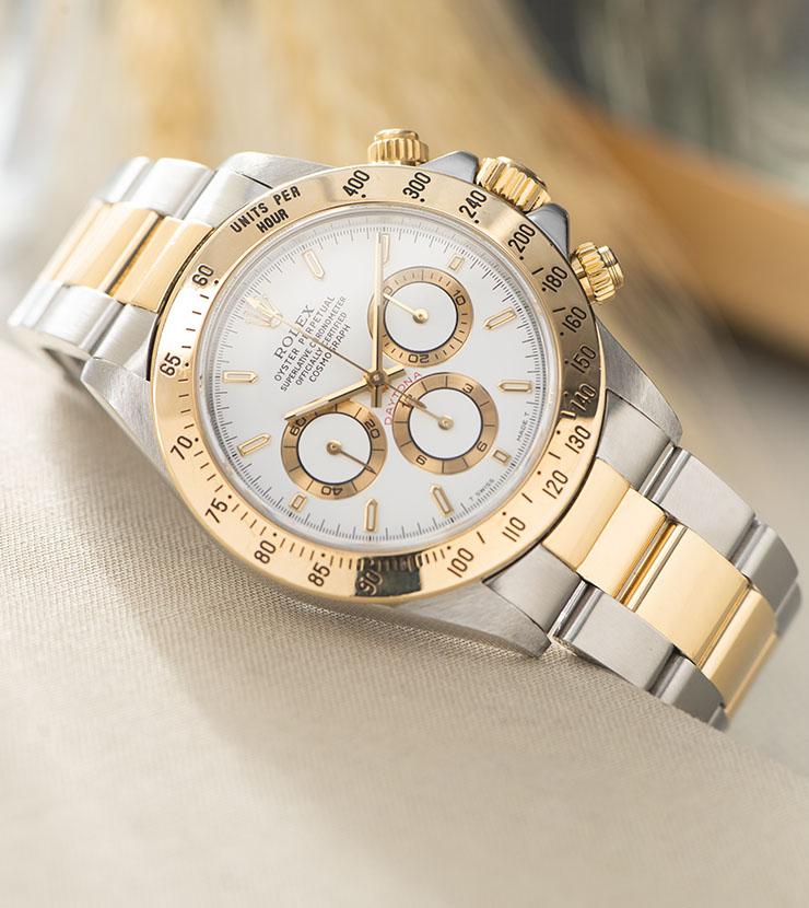 Rolex Daytona 16523 White Dial with Box and Papers