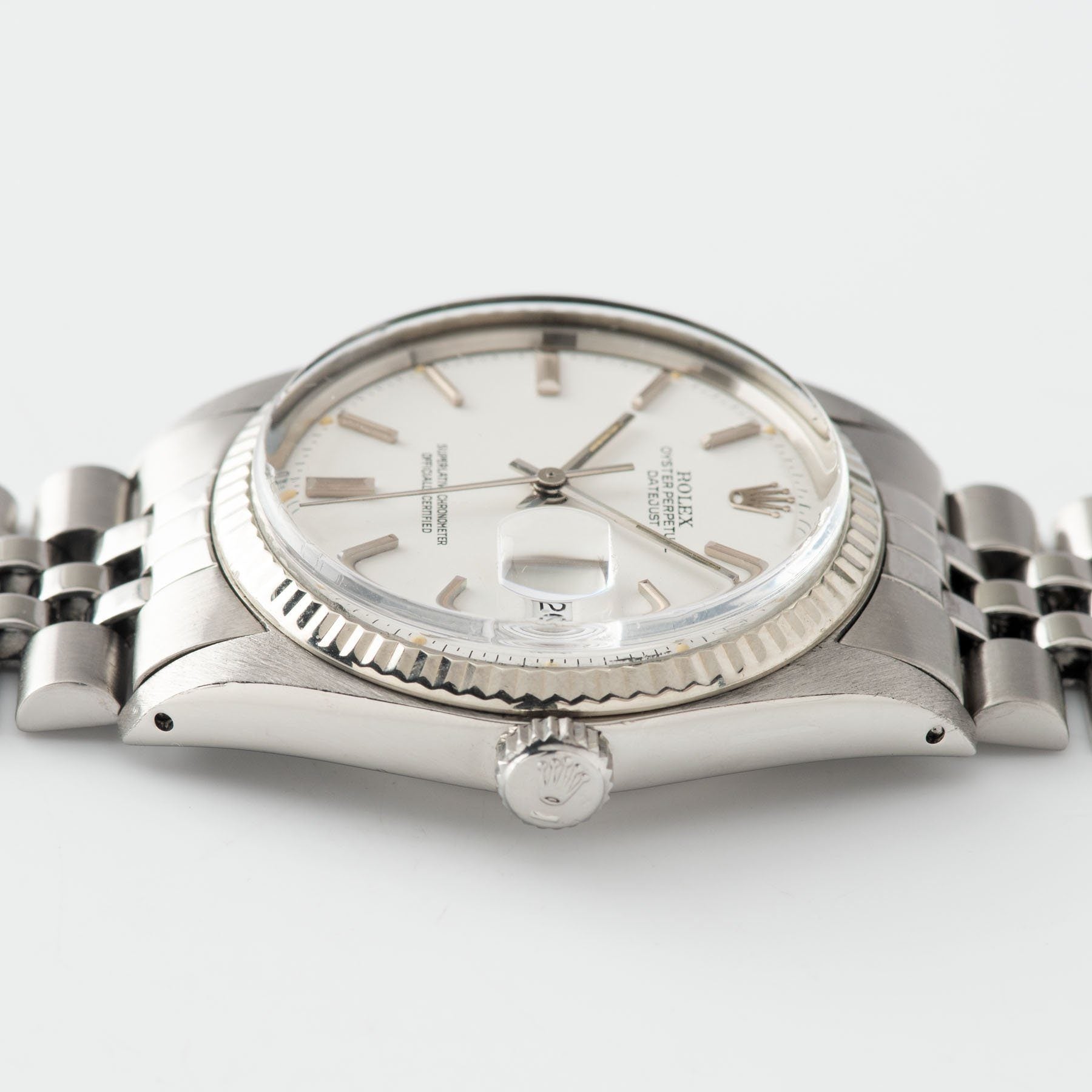 Rolex Datejust 1601 Polar White Sigma Dial