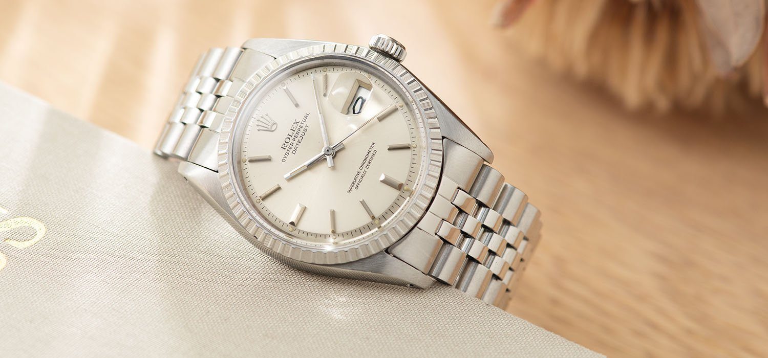 Rolex Datejust Soleil Silver Dial 1603