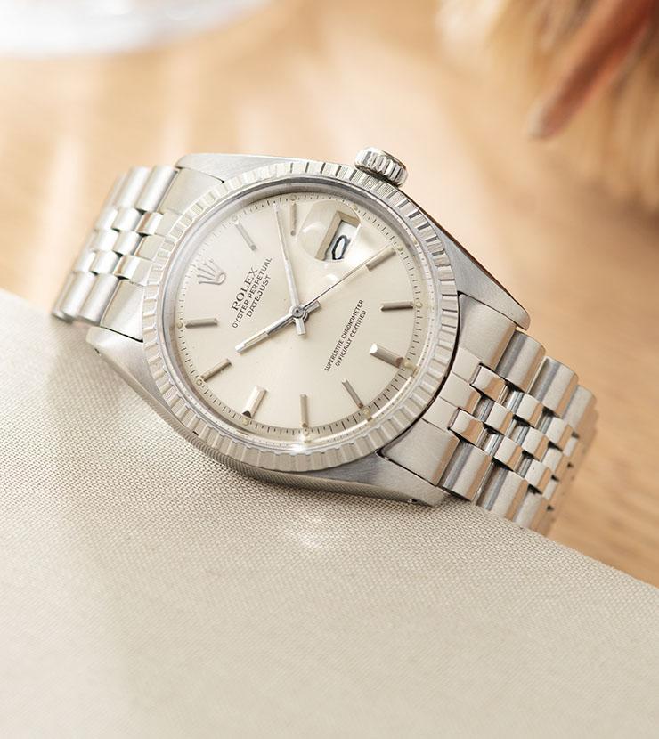 Rolex Datejust Soleil Silver Dial 1603