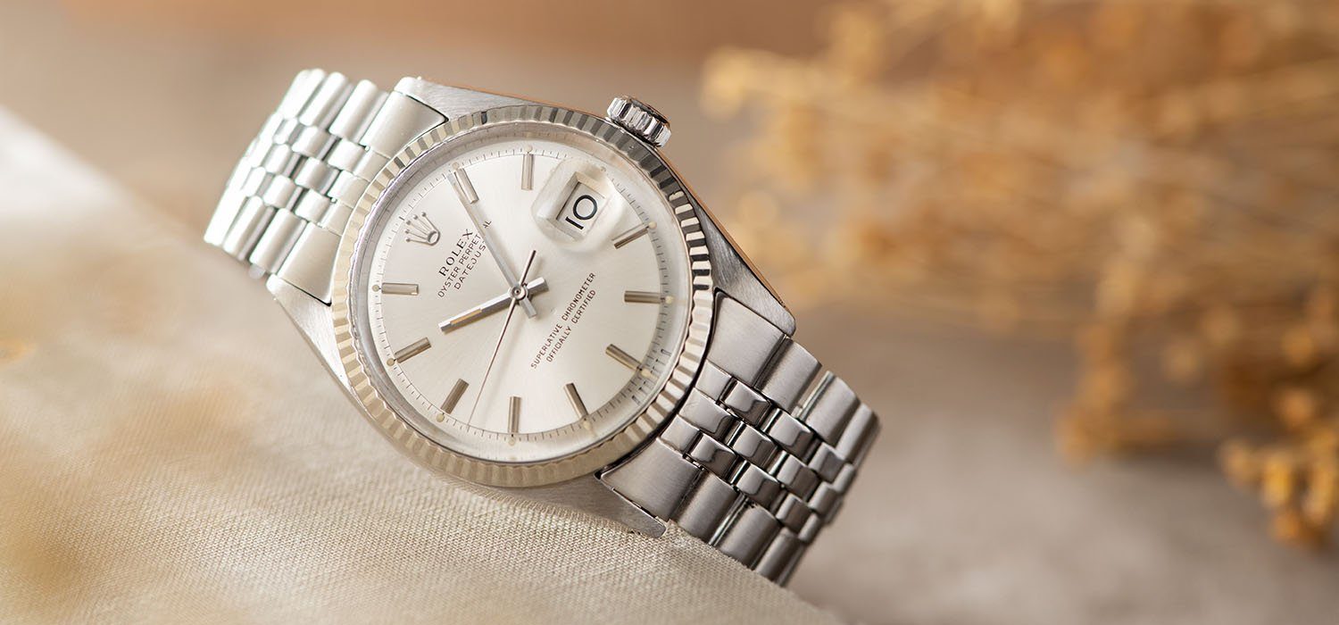 Rolex Datejust Steel 1601 with Silver Sigma Dial