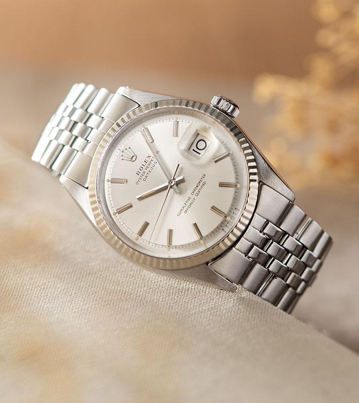 Rolex Datejust Steel 1601 with Silver Sigma Dial