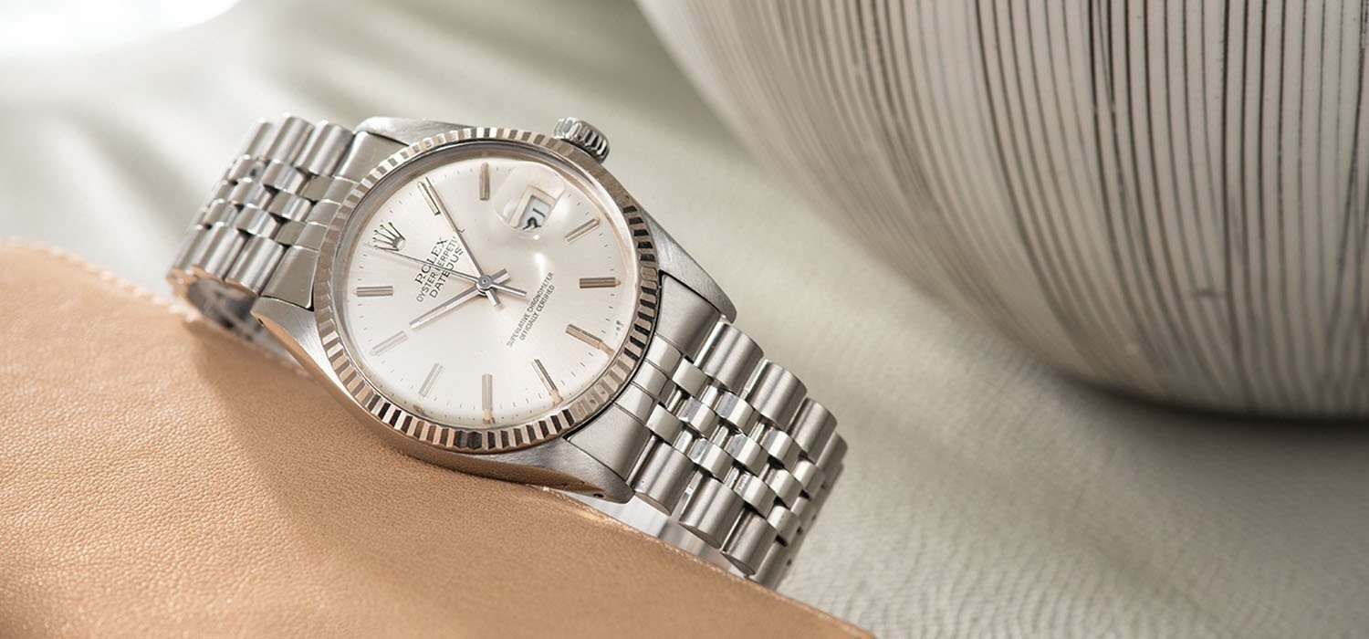 Rolex Datejust Reference 16014 Silver Dial