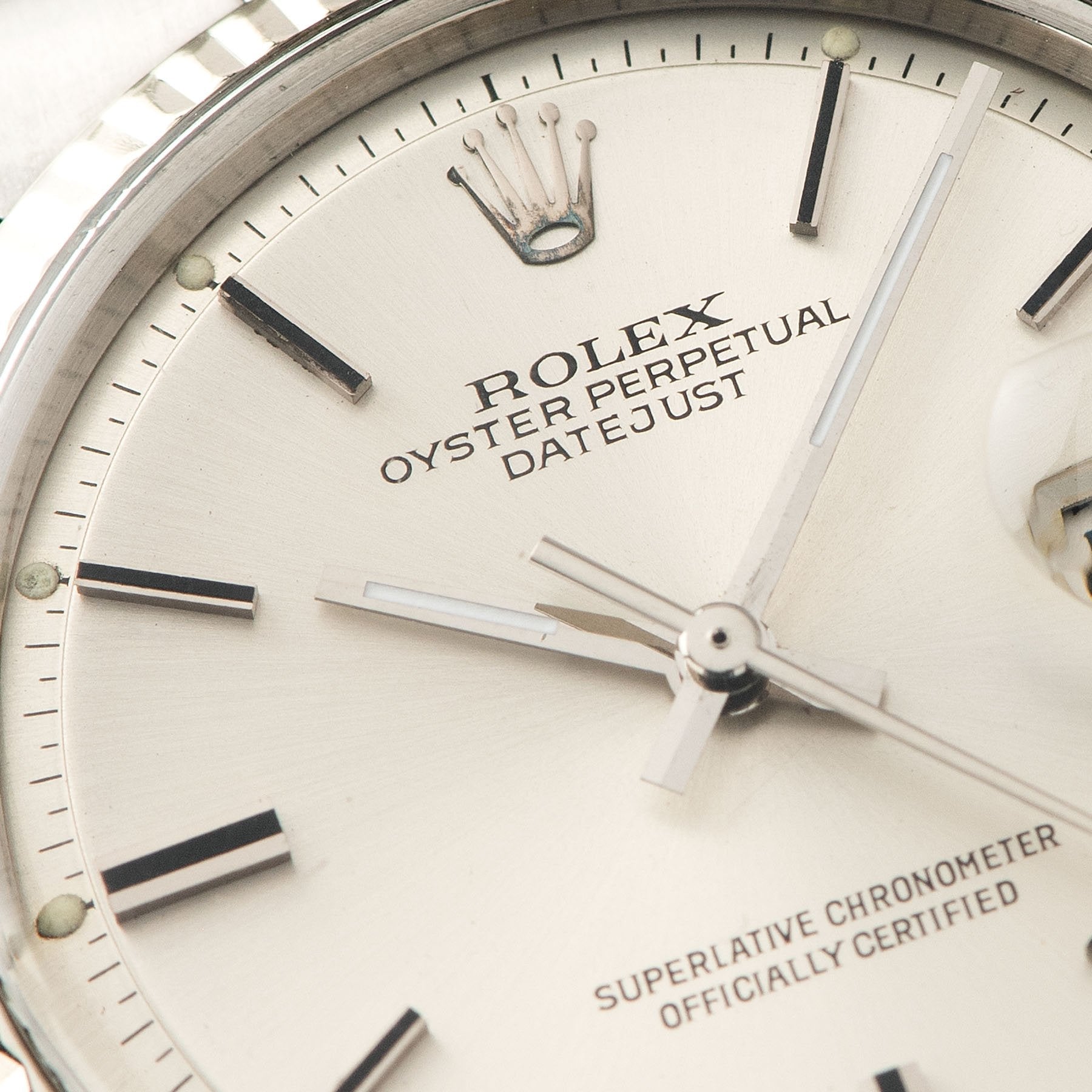 Rolex Datejust Steel 1601 with Silver Sigma Dial