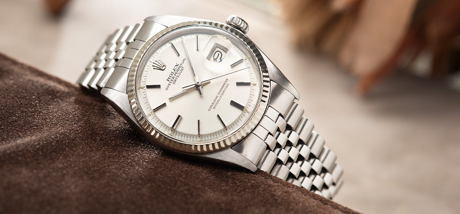 Rolex Datejust Steel 1601 with Silver Sigma Dial