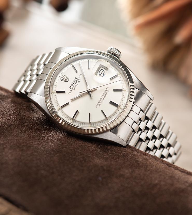 Rolex Datejust Steel 1601 with Silver Sigma Dial