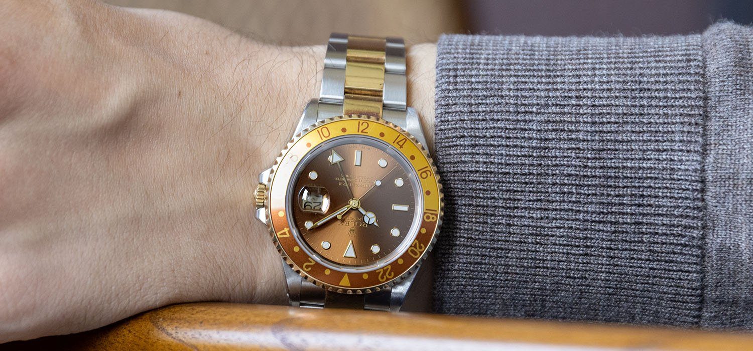 Rolex GMT-Master 2 16713 Brown Dial