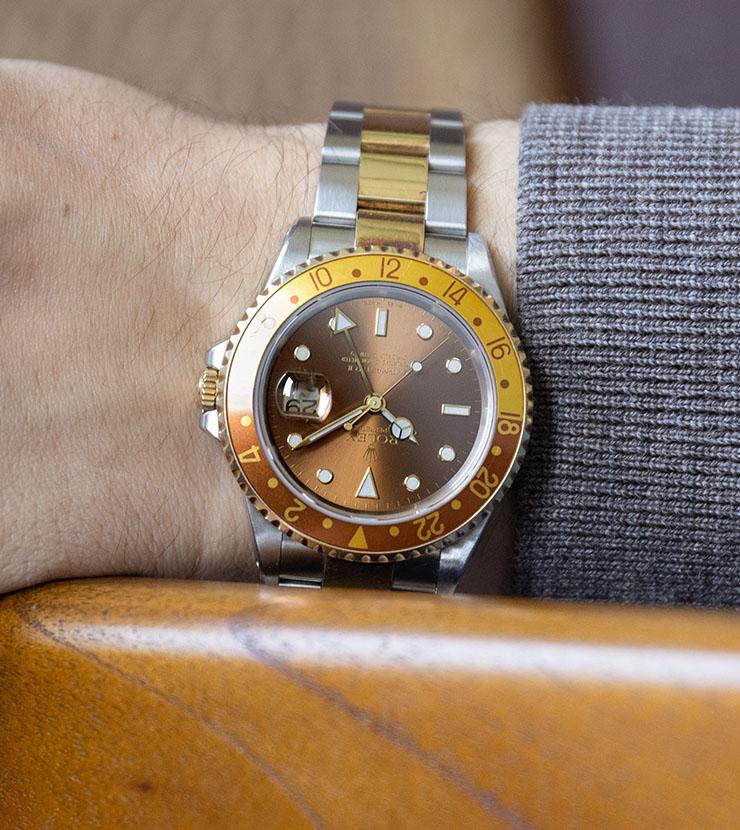 Rolex GMT-Master 2 16713 Brown Dial