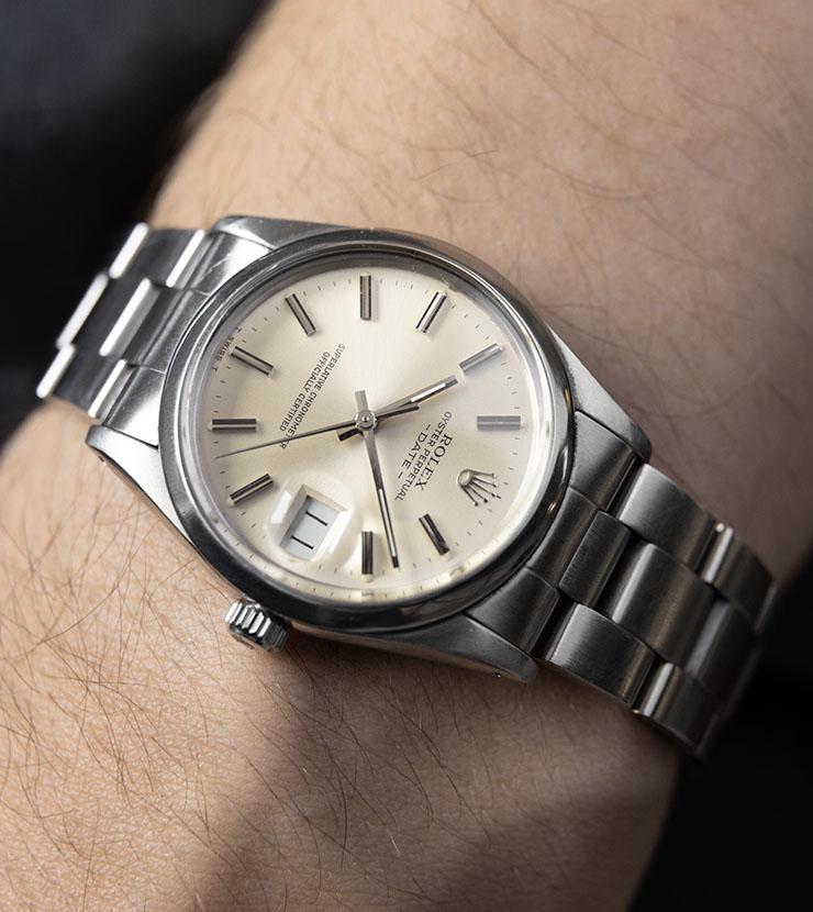 Rolex Oyster Perpetual Date Cream Dial 15000