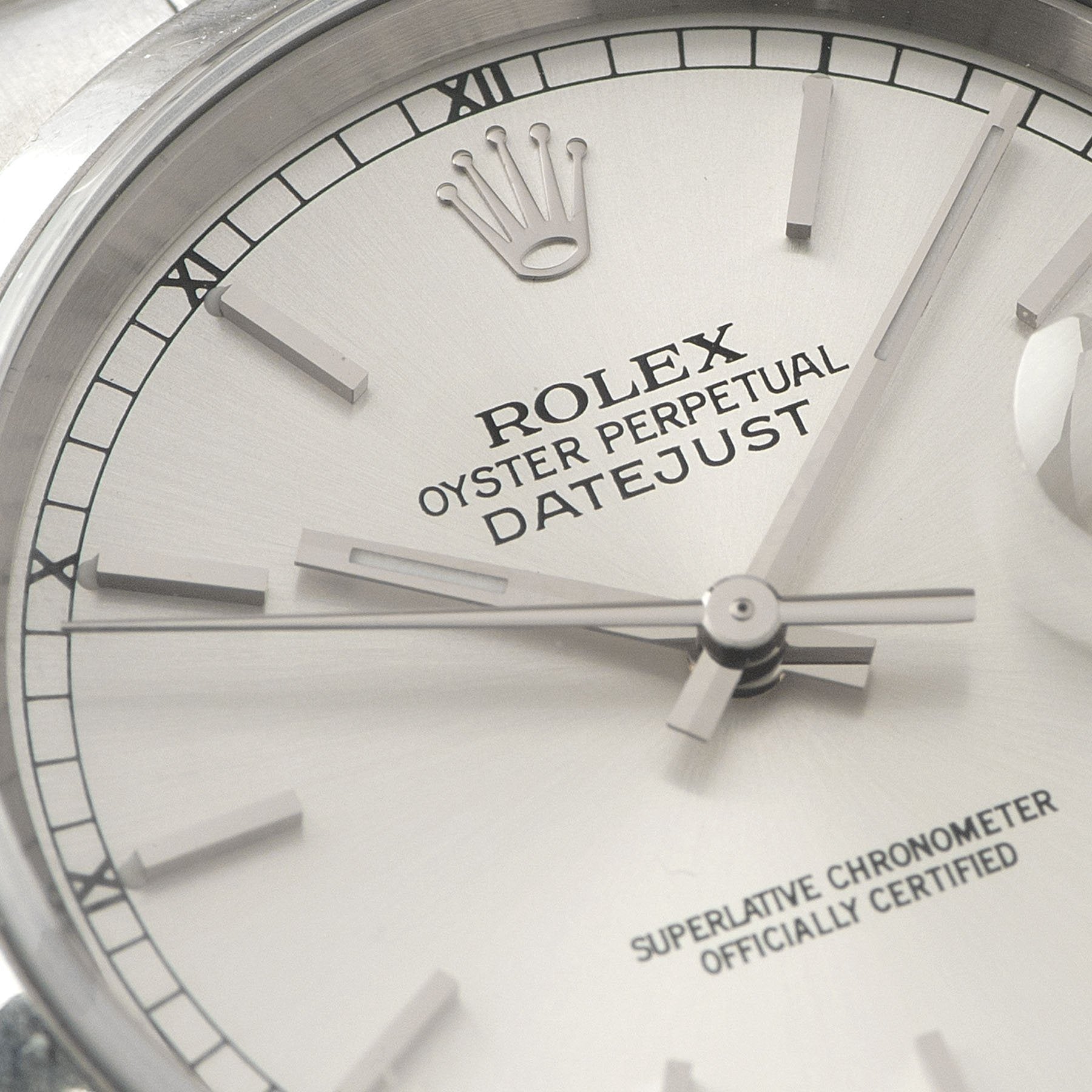 Rolex Datejust Silver Dial 16200