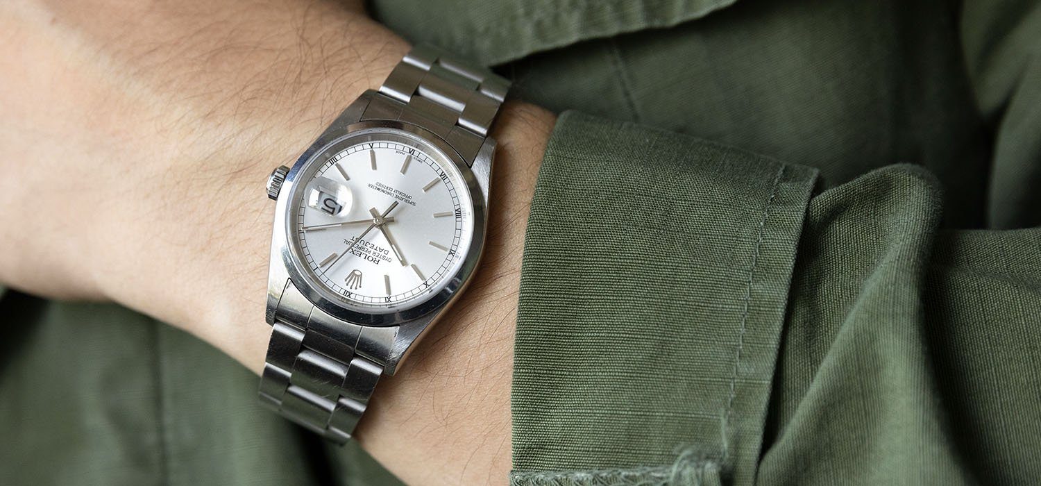 Rolex Datejust Silver Dial 16200