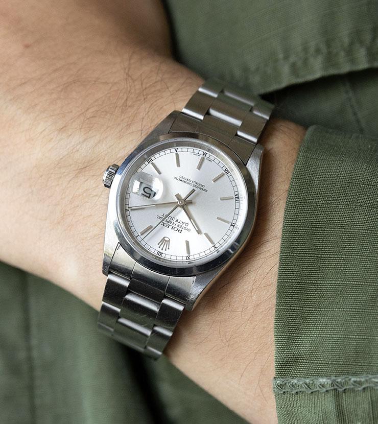 Rolex Datejust Silver Dial 16200