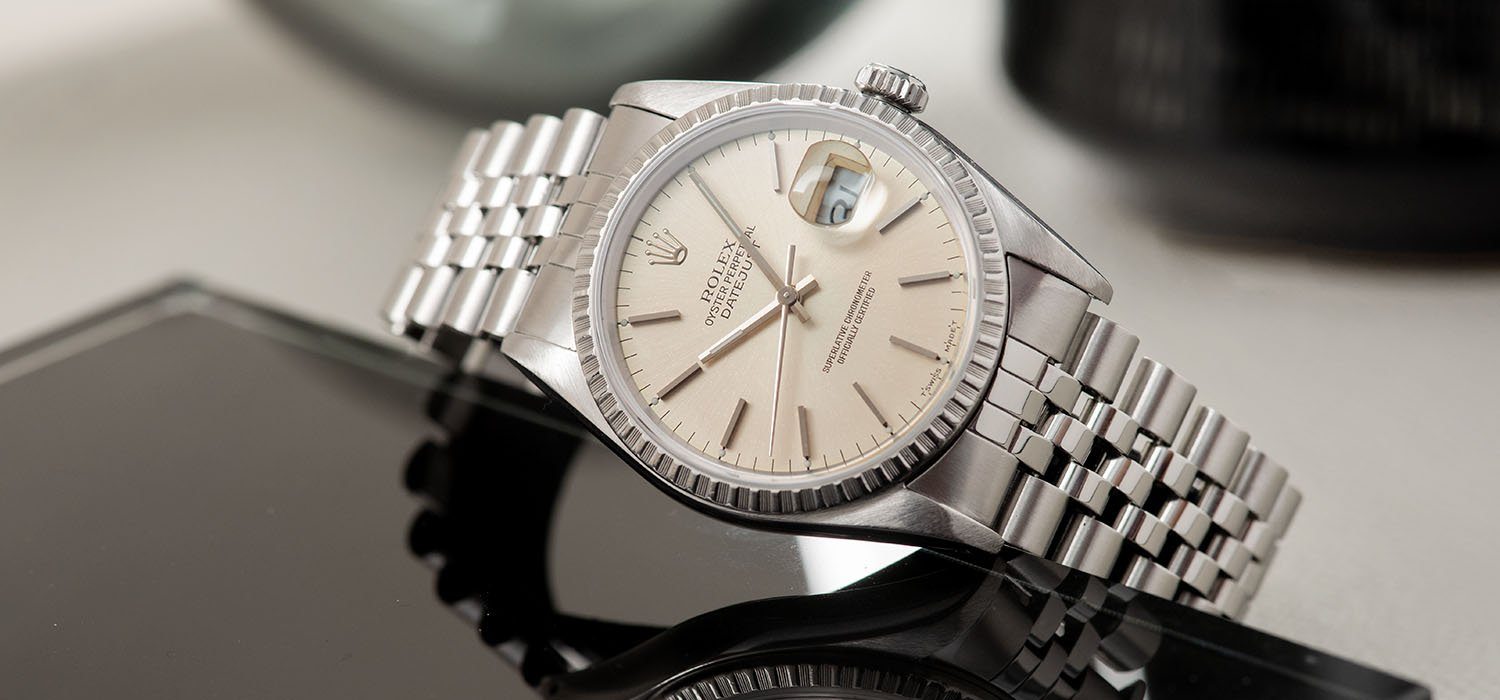 Rolex Datejust Silver Dial Reference 16220