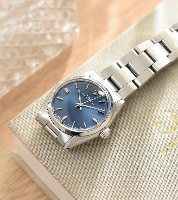 Rolex Oyster Perpetual 6748 Blue Dial 31mm