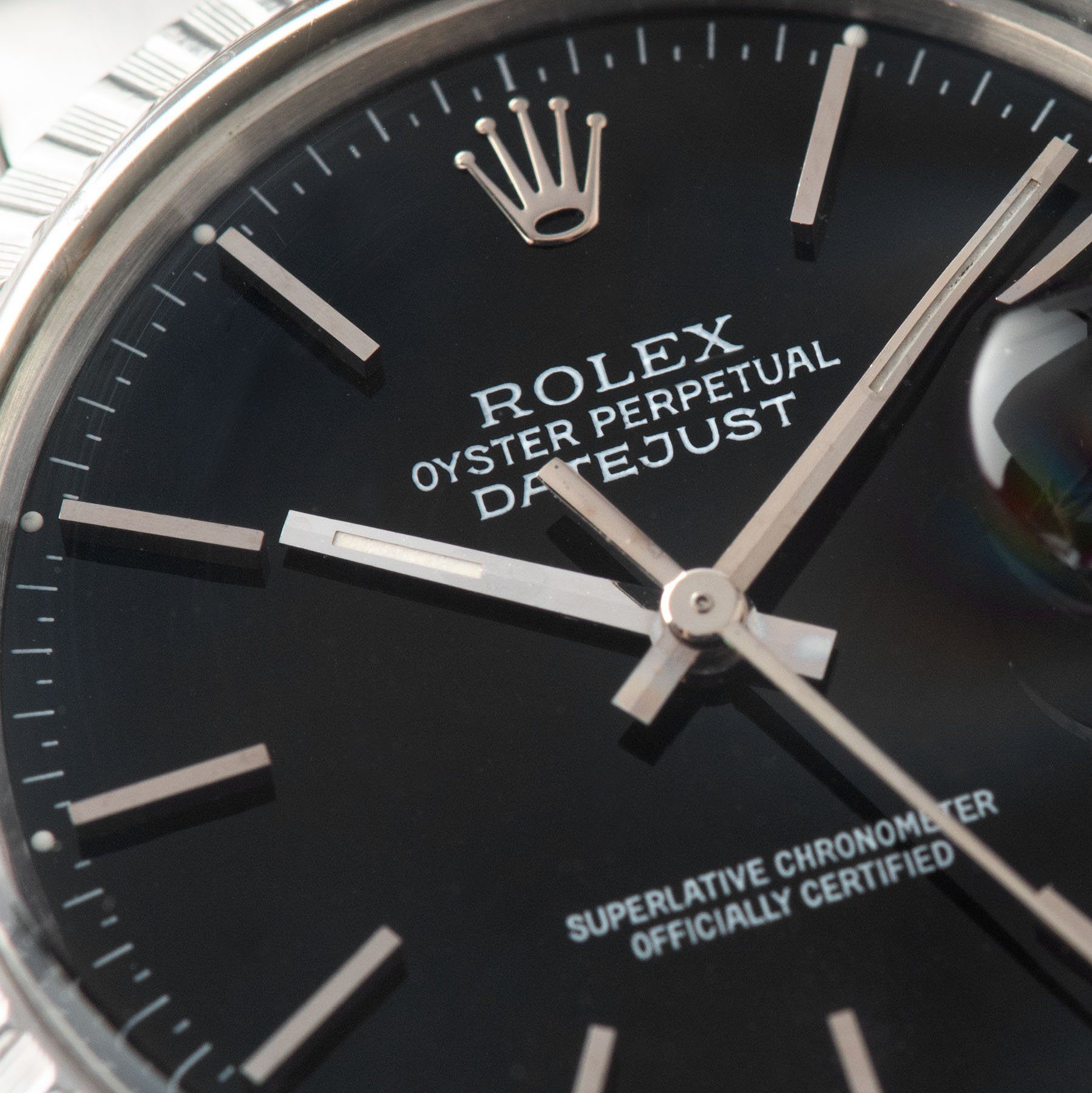 Rolex Datejust Black Dial 16030