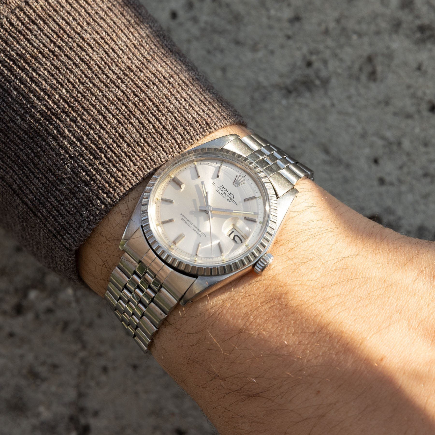 Rolex Datejust Silver Dial 1603