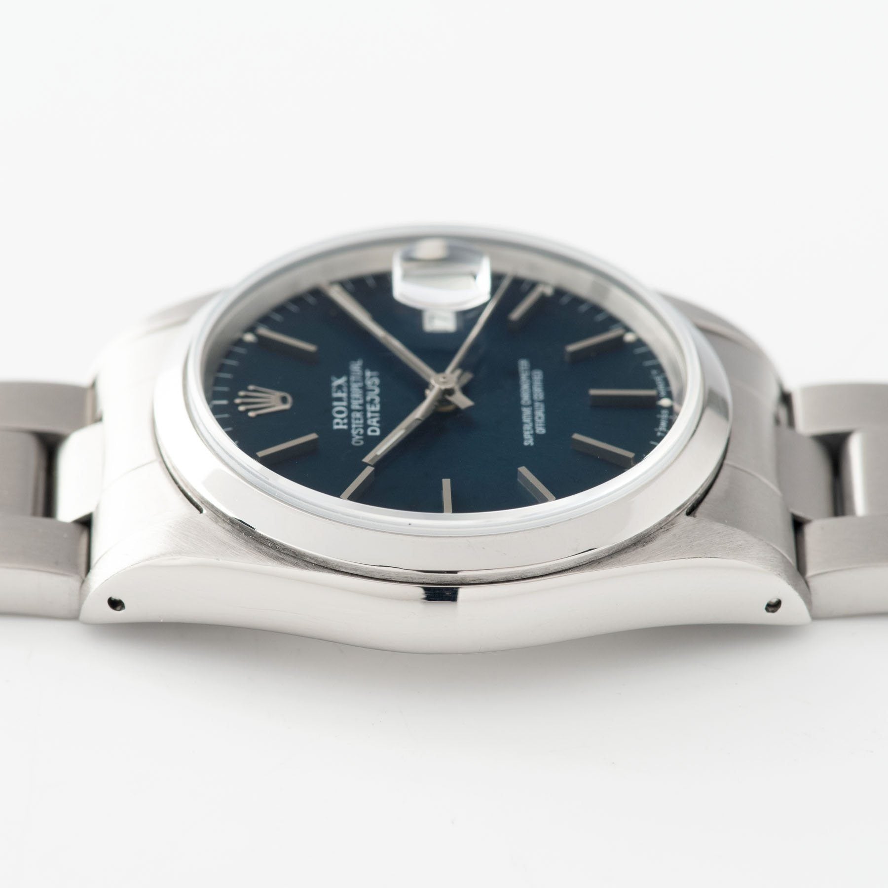 Rolex Datejust Blue Soleil Dial 16200