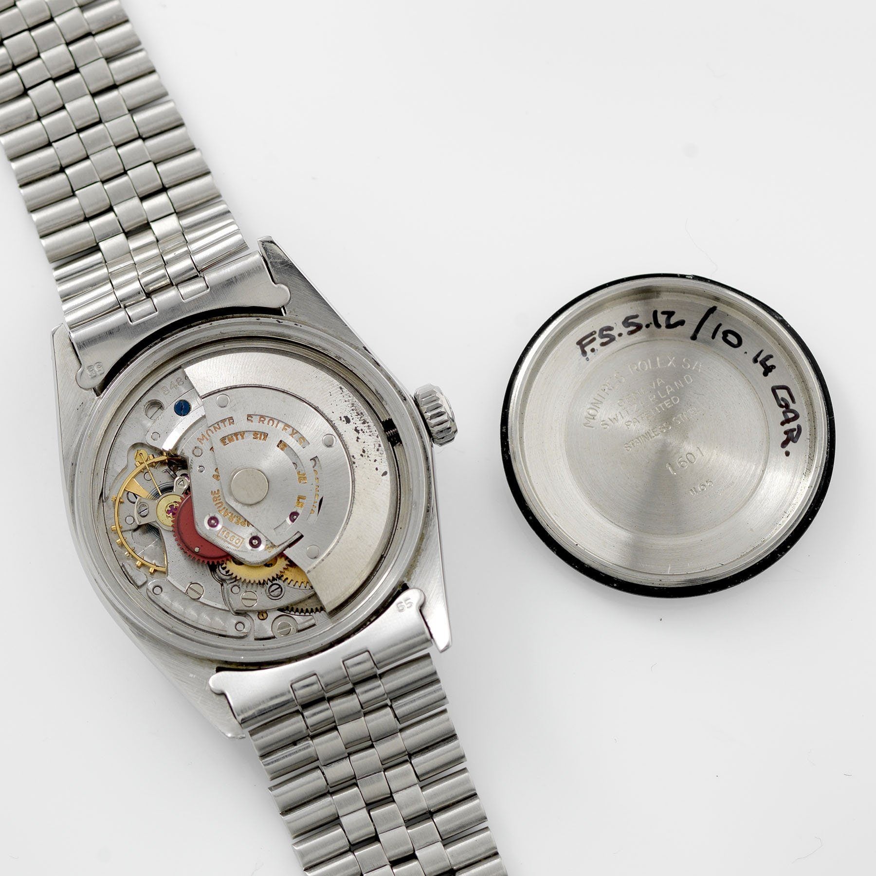 Rolex Datejust Reference 1601 Panna-Lite Buckley Dial