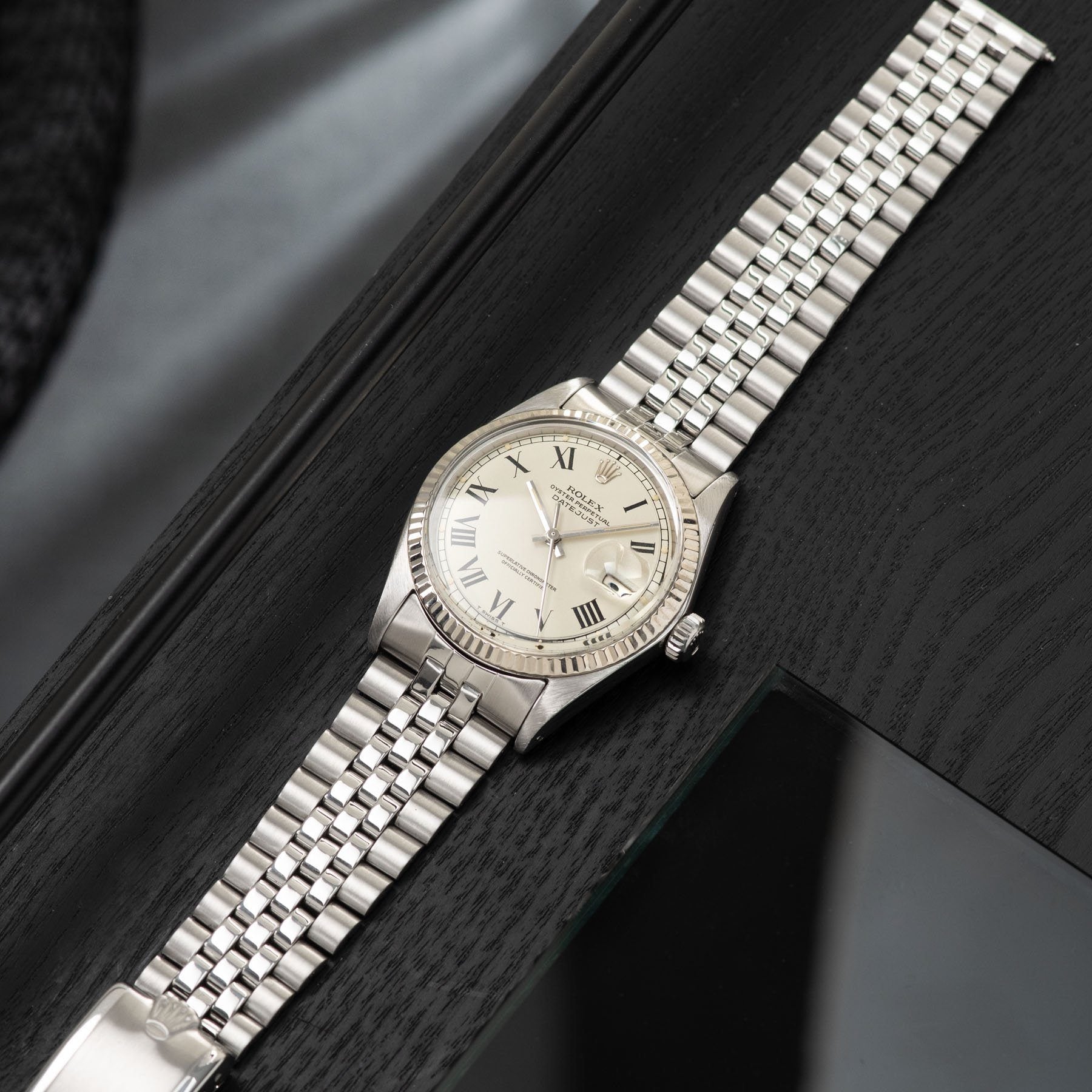 Rolex Datejust Reference 1601 Panna-Lite Buckley Dial