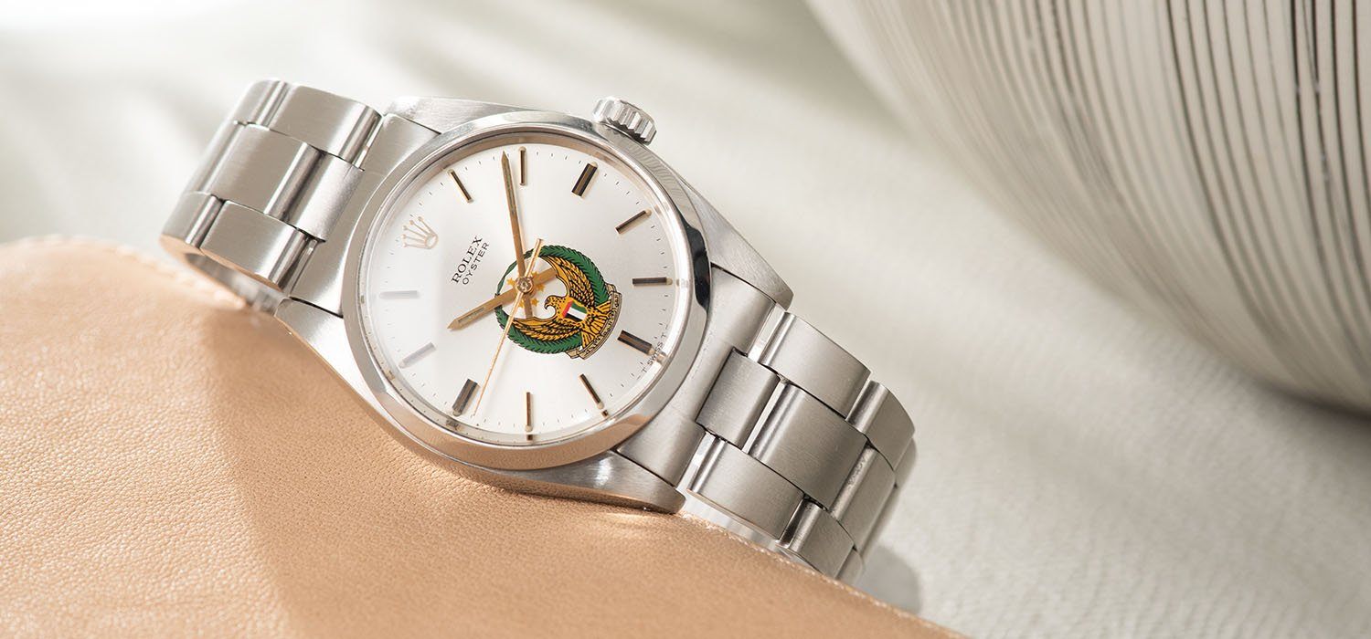 Rolex Oyster Precision Silver UAE Dial