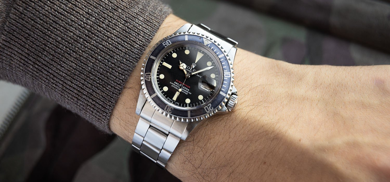 Rolex Red Submariner Date 1680 Mk4 Dial