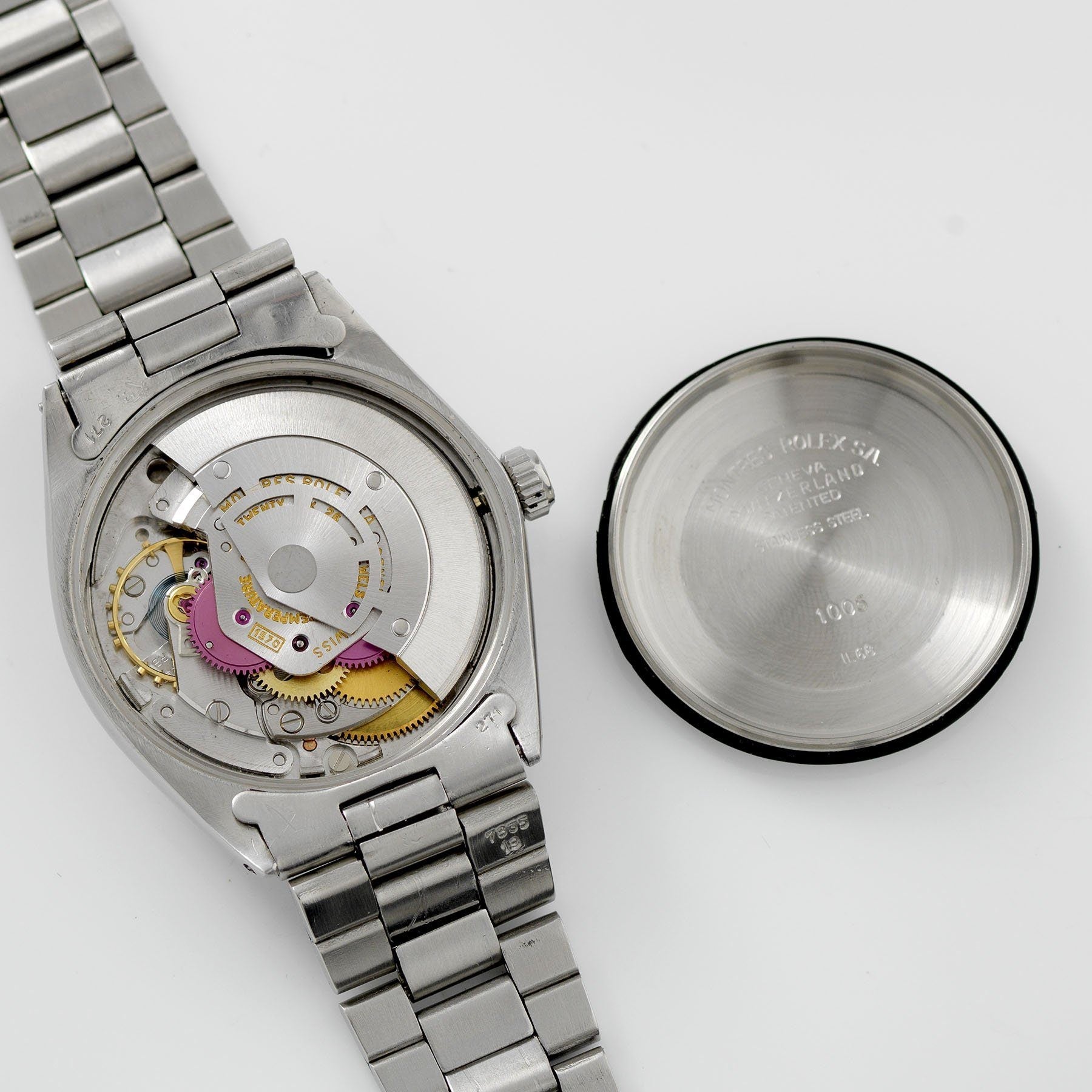 Rolex Oyster Perpetual Reference 1005 Silver Dial