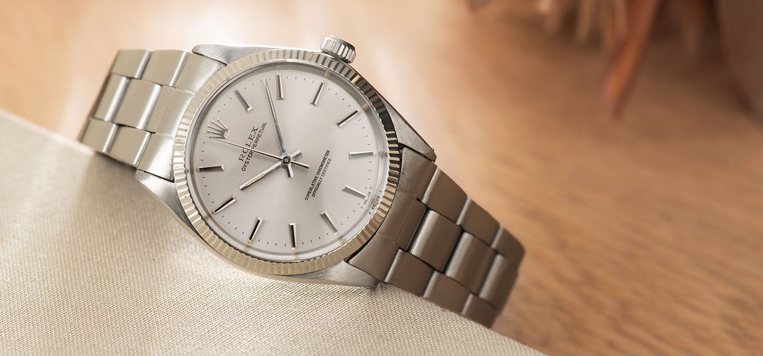 Rolex Oyster Perpetual Reference 1005 Silver Dial