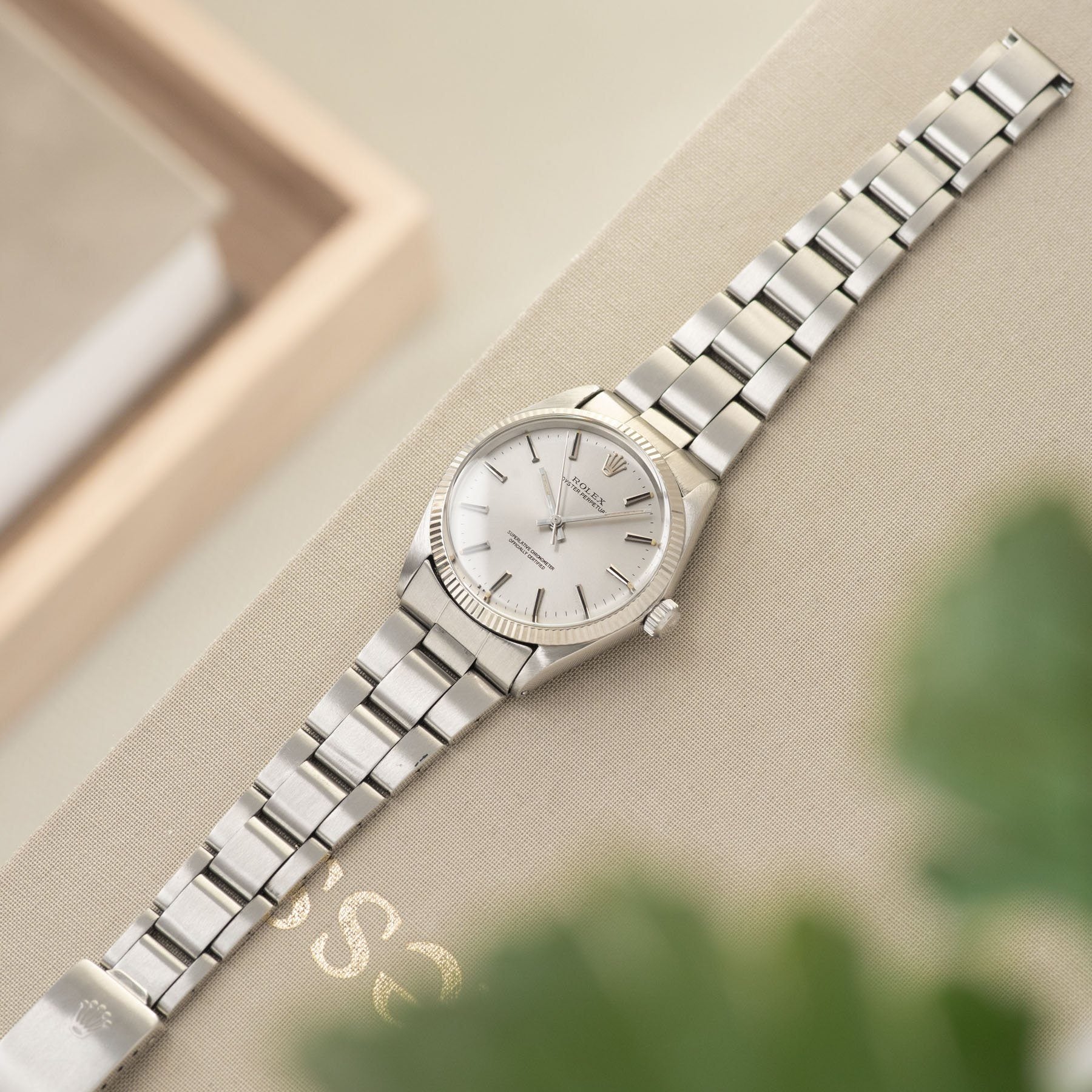 Rolex Oyster Perpetual Reference 1005 Silver Dial