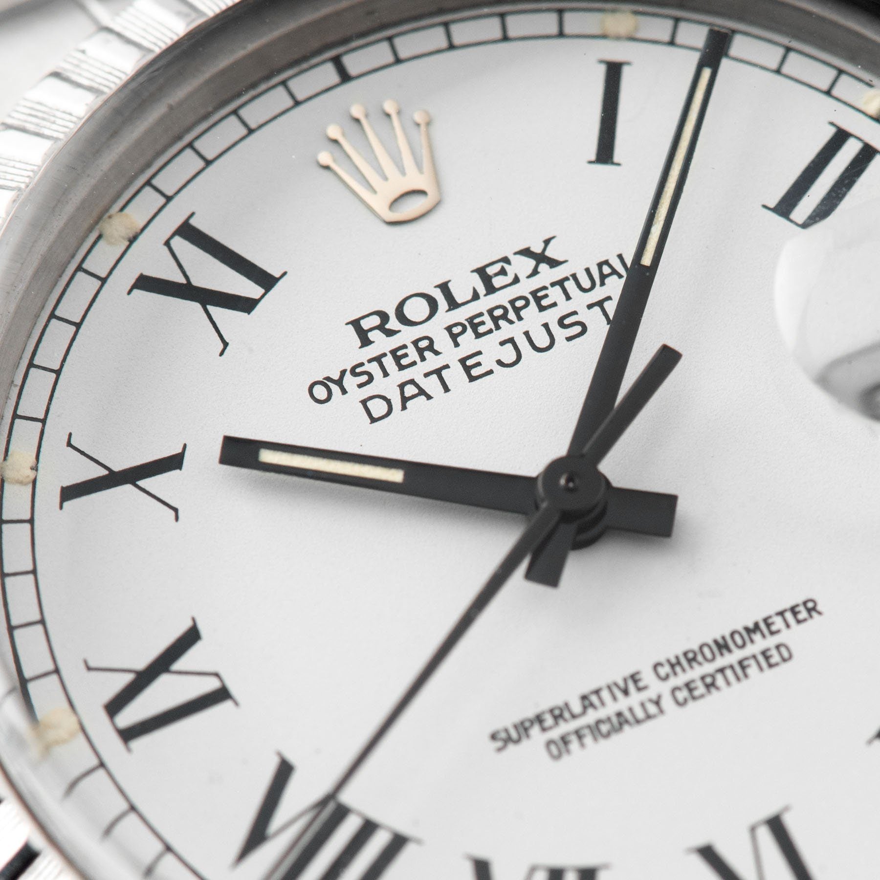 Rolex Datejust White Buckley Dial 16030