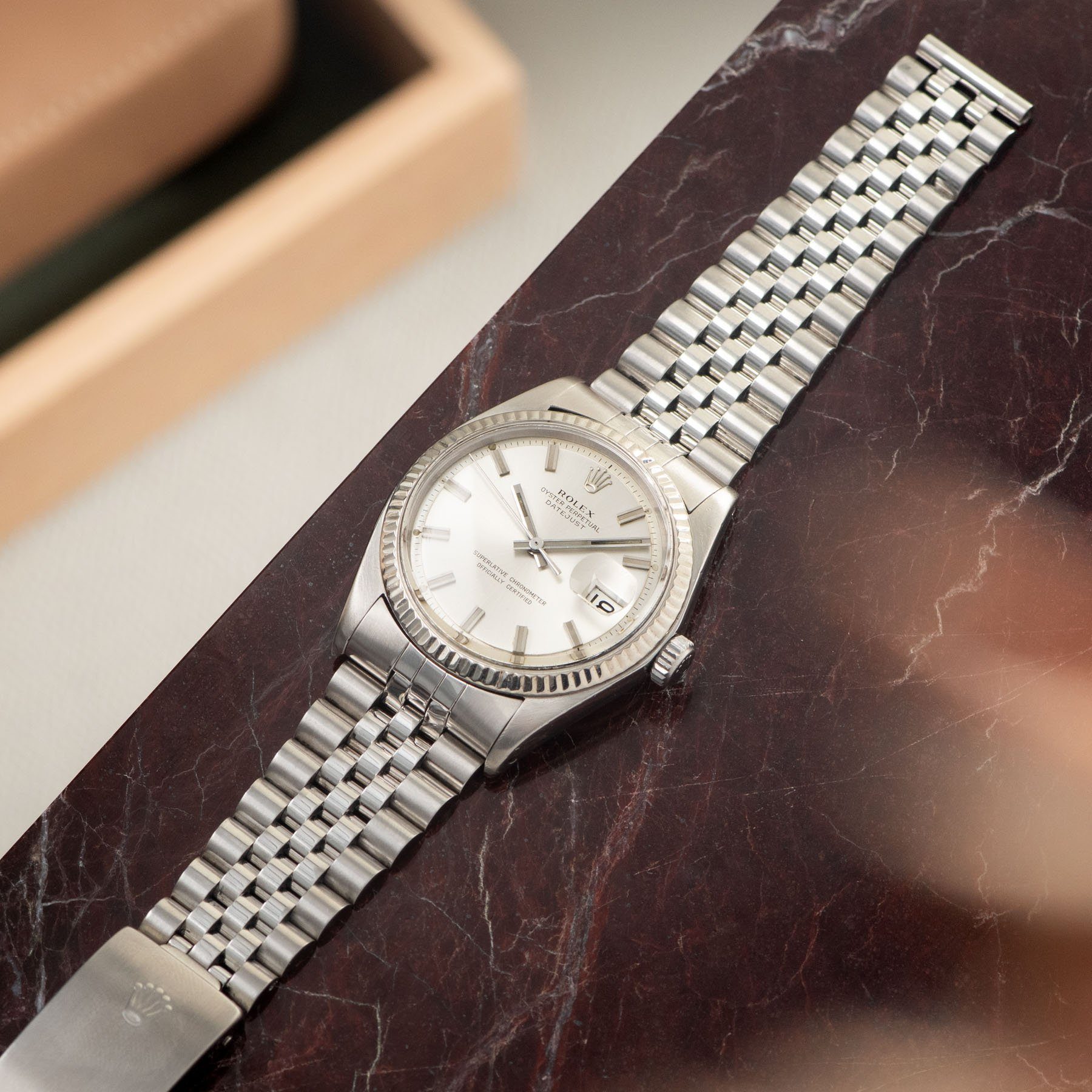 Rolex Datejust 1601 Wide Boy Dial