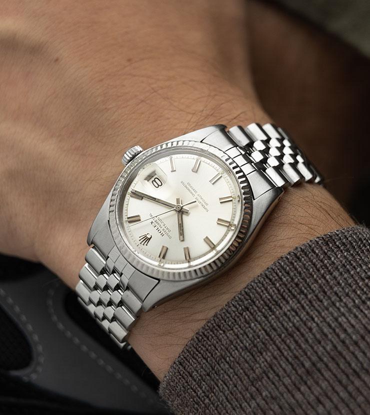 Rolex Datejust 1601 Wide Boy Dial