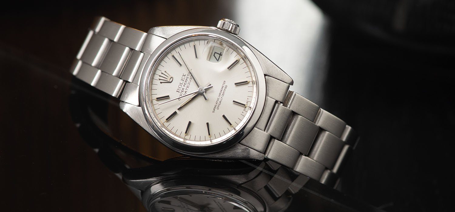 Rolex Datejust Mid-Size Silver Dial Ref 6824