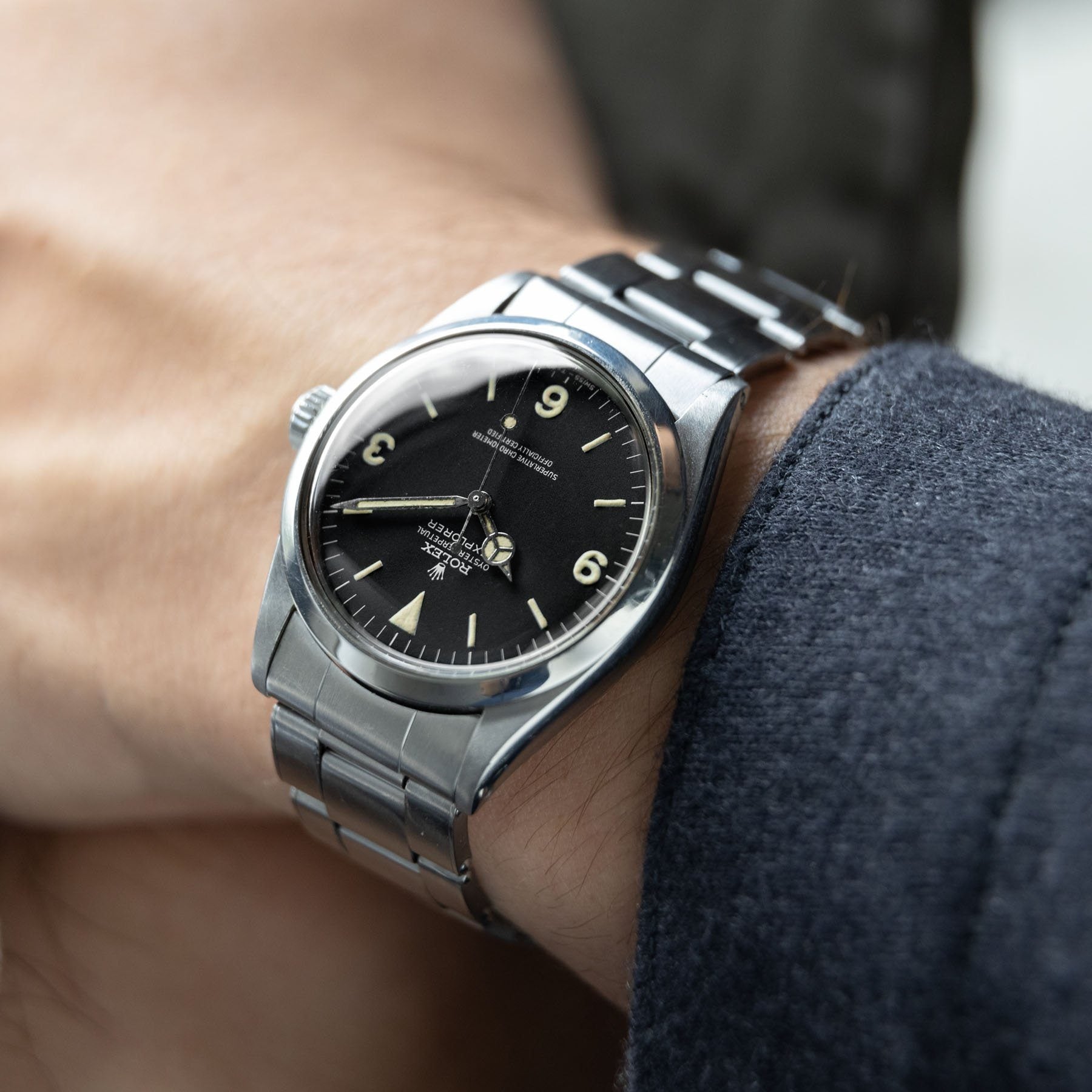Rolex Explorer Reference 1016 Frog Foot Dial