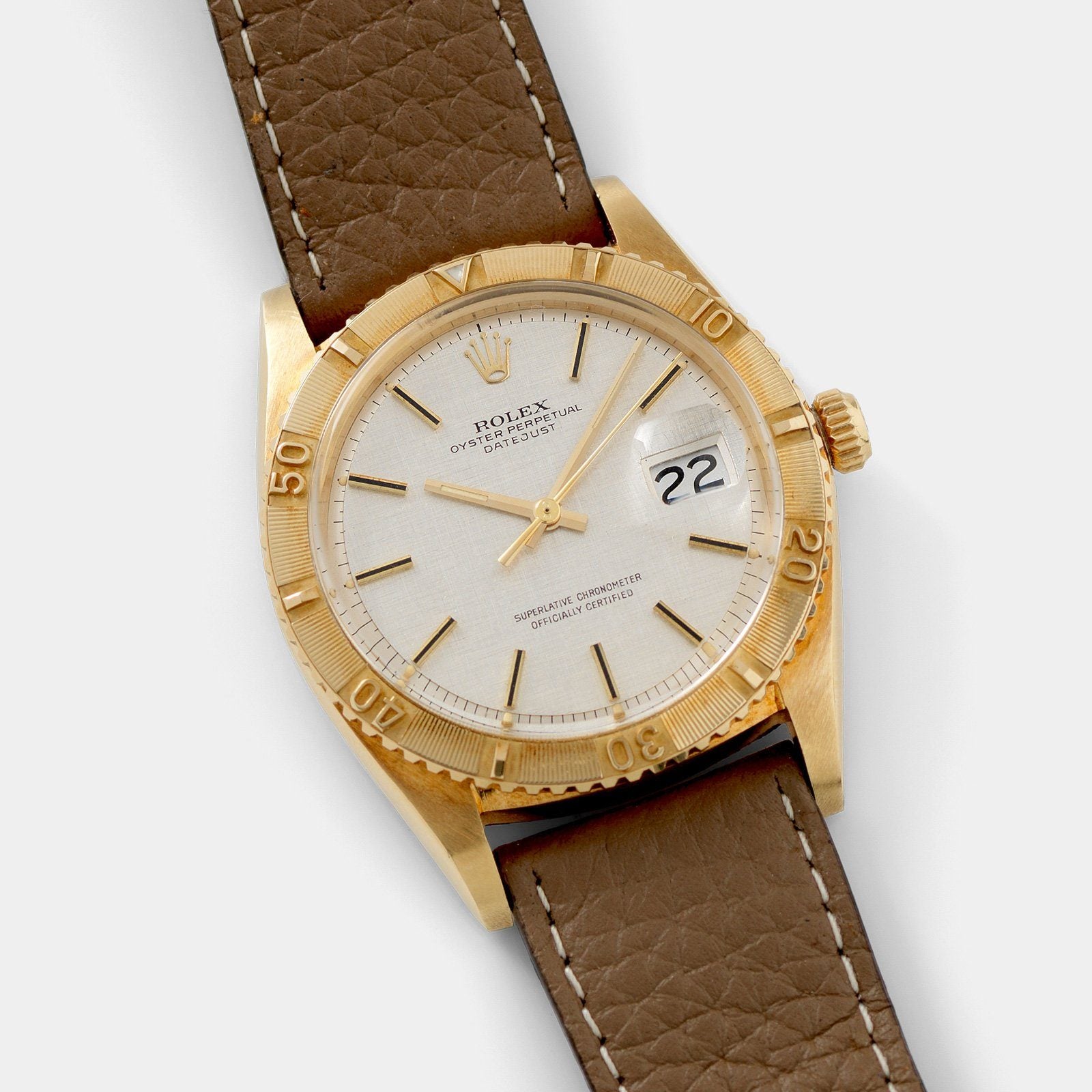 Rolex Datejust Yellow Gold Turn-O-Graph 1625