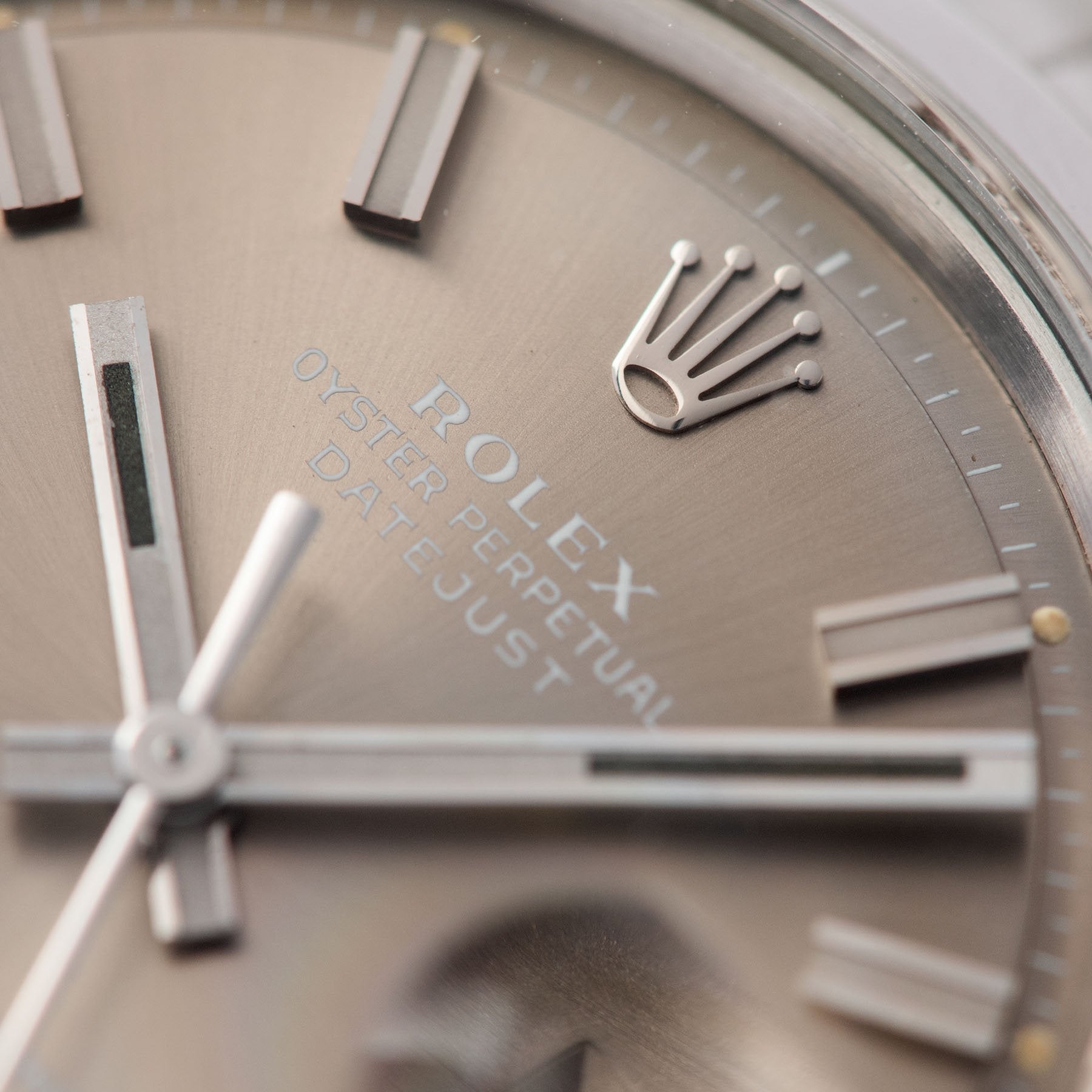 Rolex Datejust 1600 Taupe Wide Boy Dial