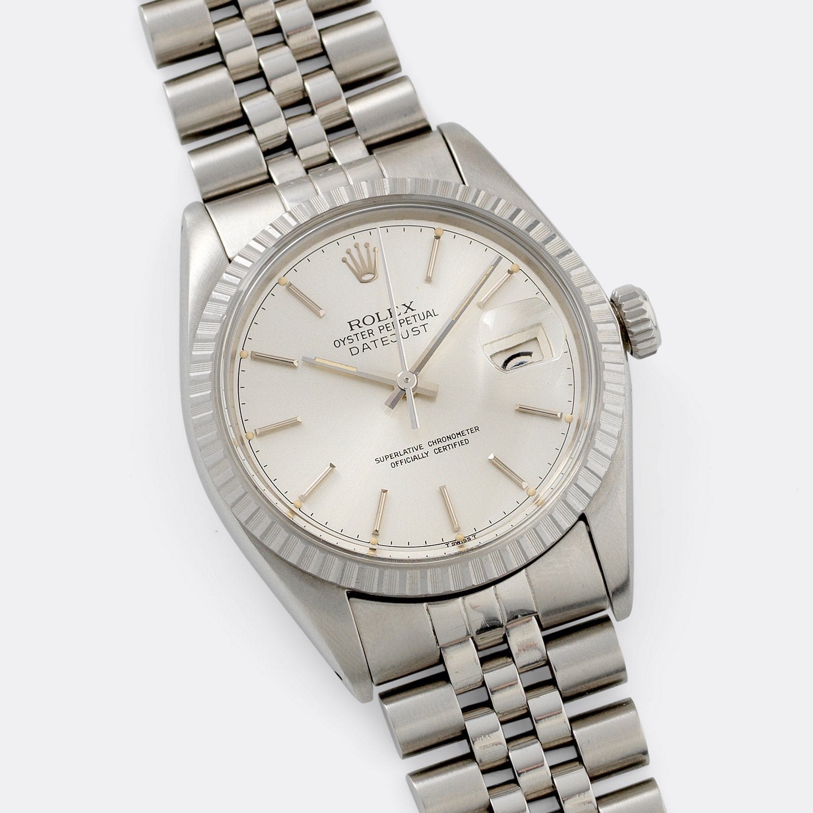 Rolex Datejust Silver  Chapter Ring Dial 16030