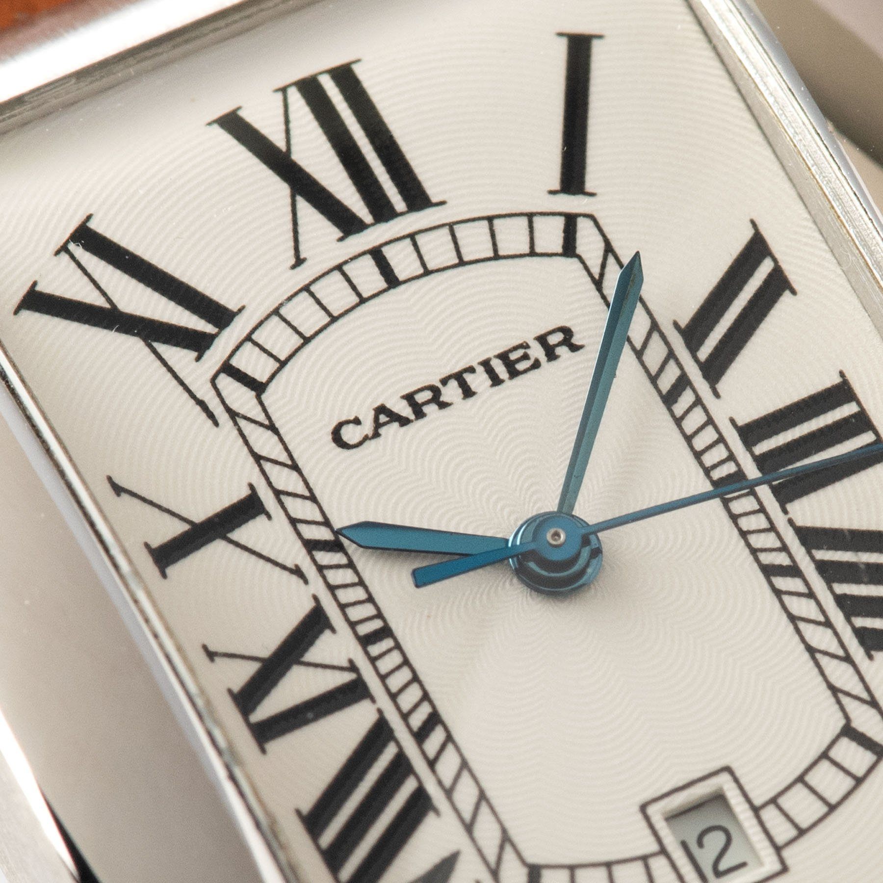 Cartier Tank Americaine White Gold Ref 1741