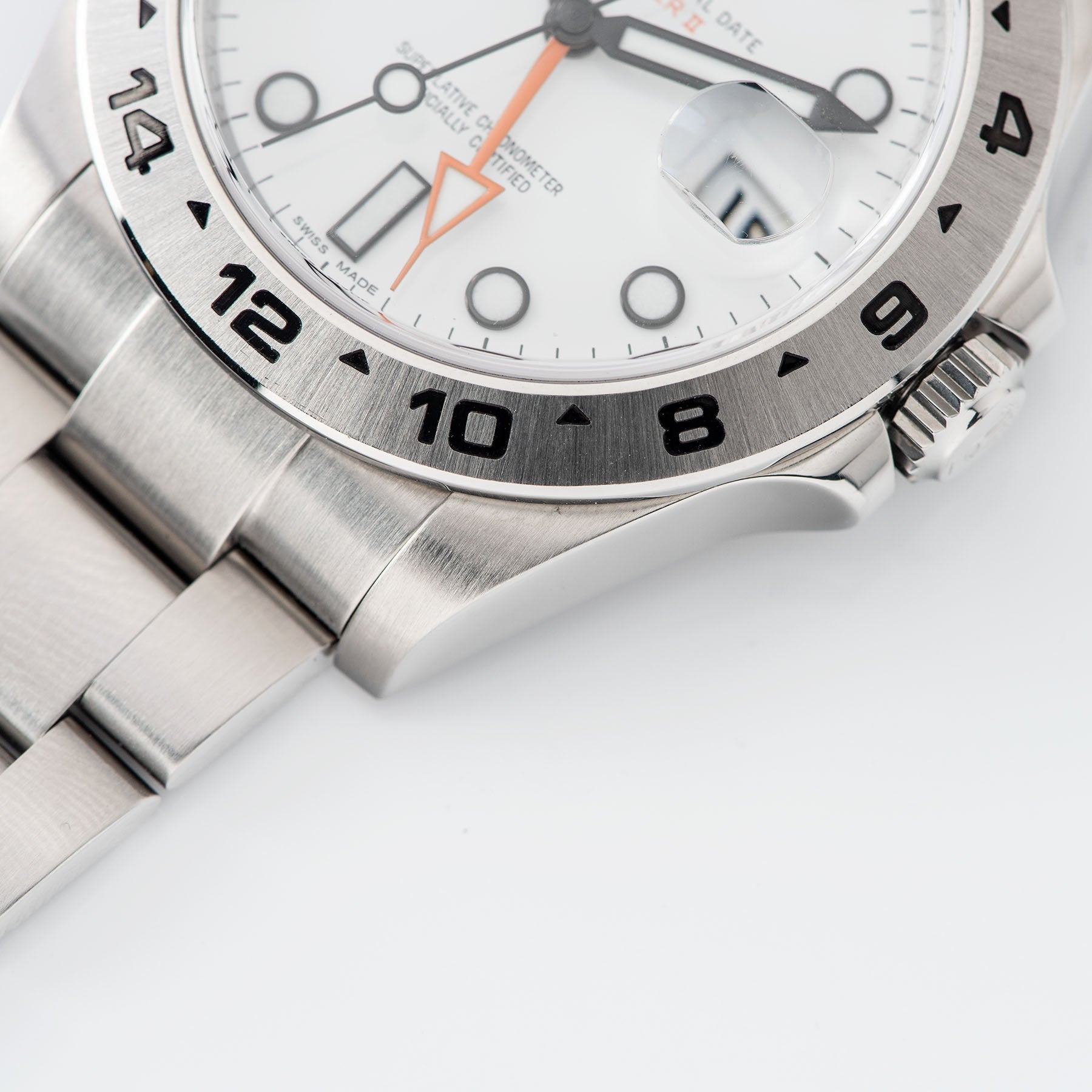 Rolex Explorer 2 White Dial 216570